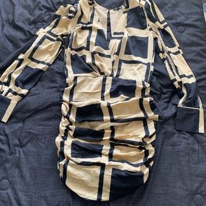 Luxury status satin mini dress